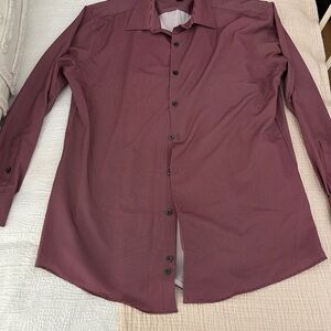 Alfani Men's Dress Shirt in Burgundy